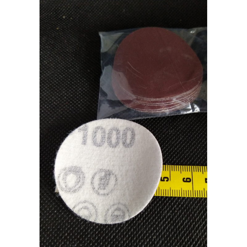 schuurschijfjes 5 x 1000 grid 5 cm.